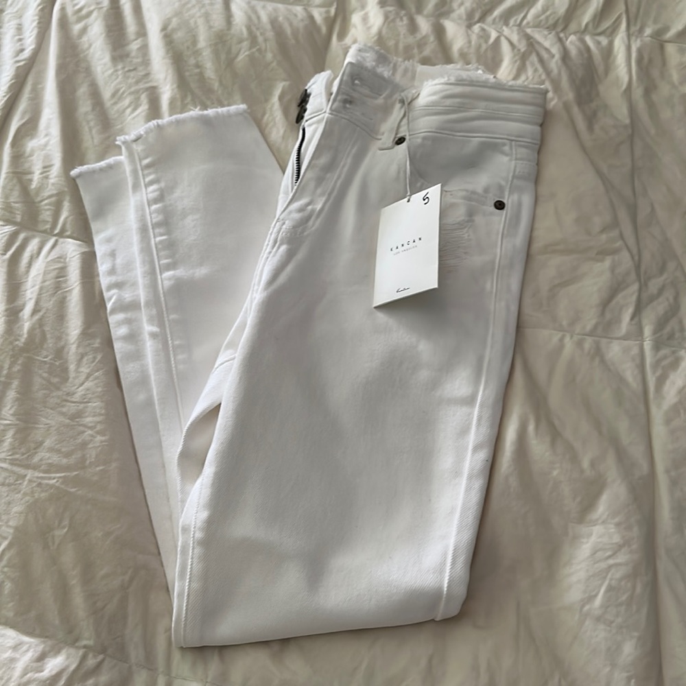 Ian an white jeans Brand New